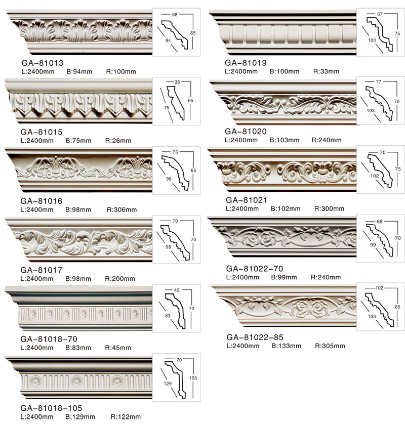 PU Cornice Molding