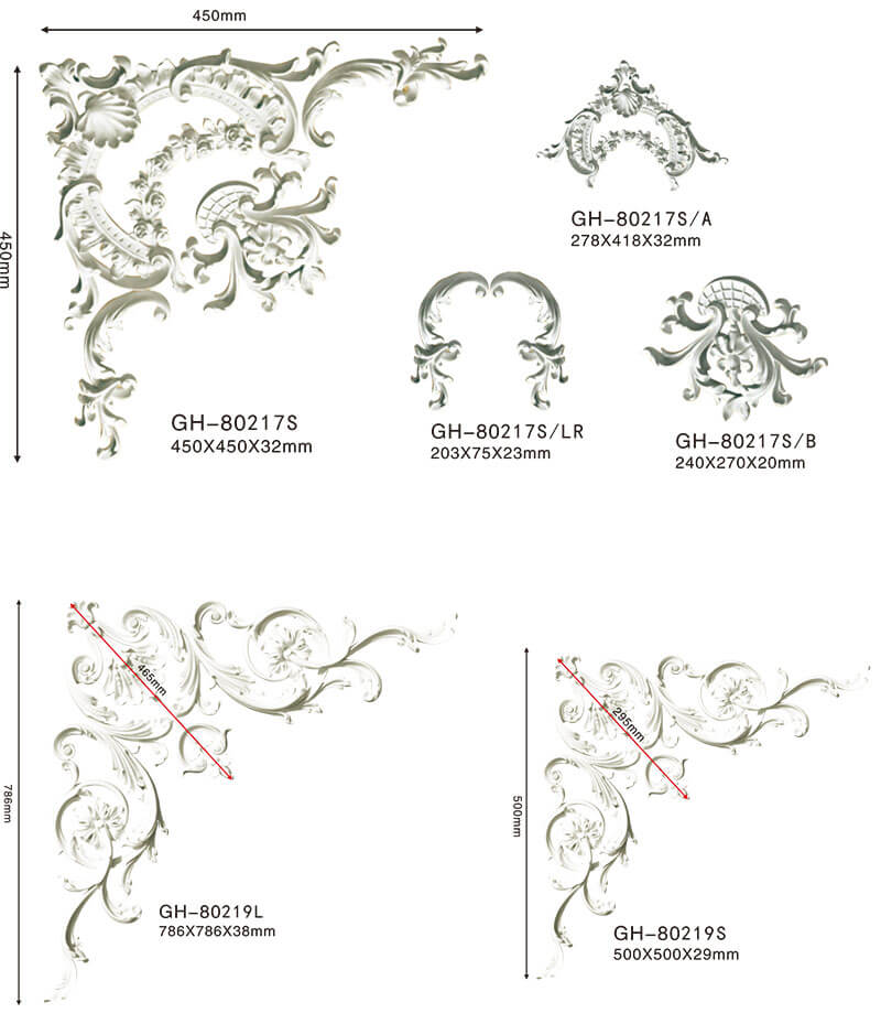 wall and ceiling decoration